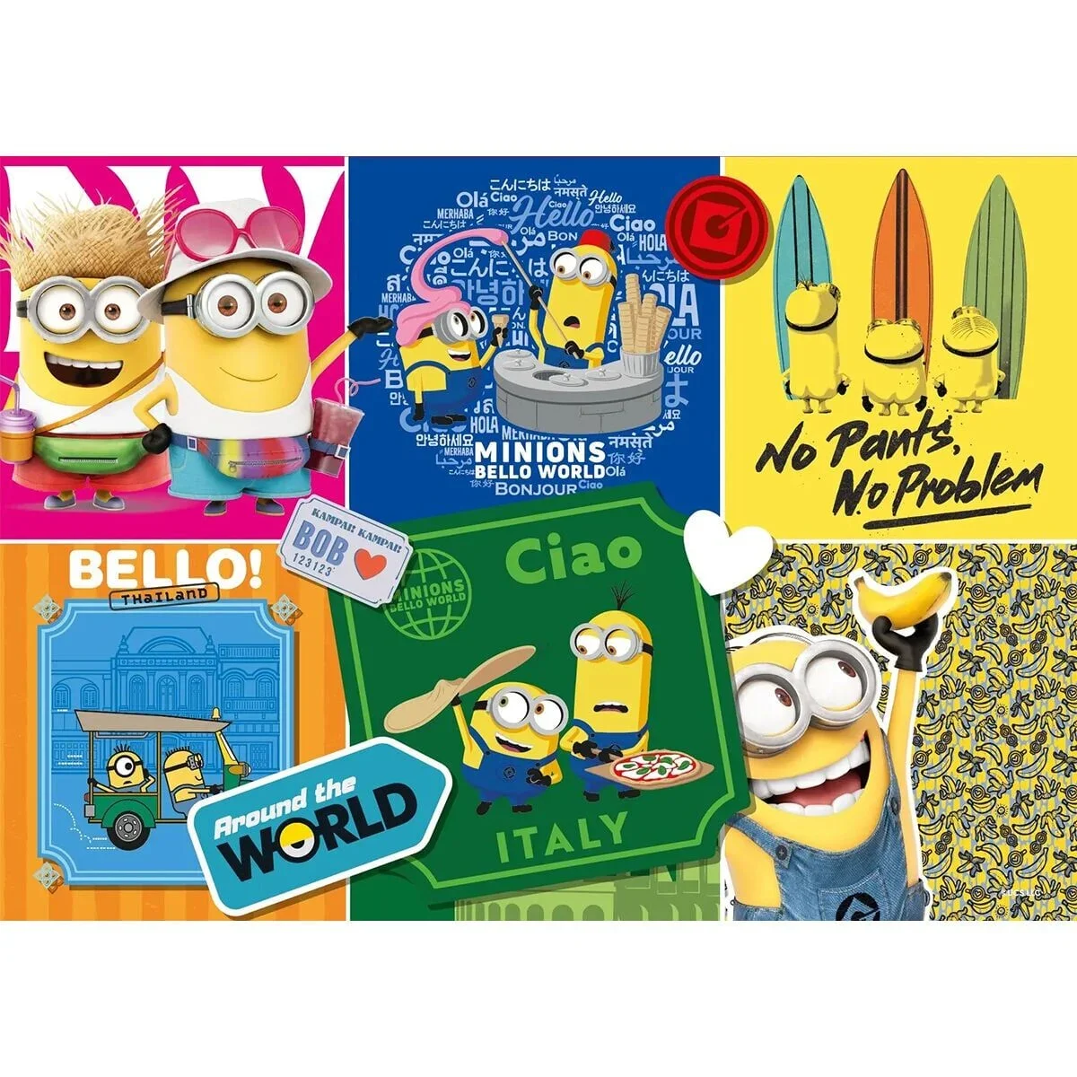Mo 709 Mınıons 50 Parça Lisanslı Puzzle görsel 2