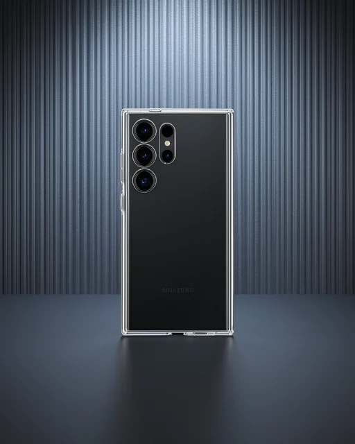 Samsung Galaxy S25 Ultra Kılıf Lüx Şeffaf Silikon