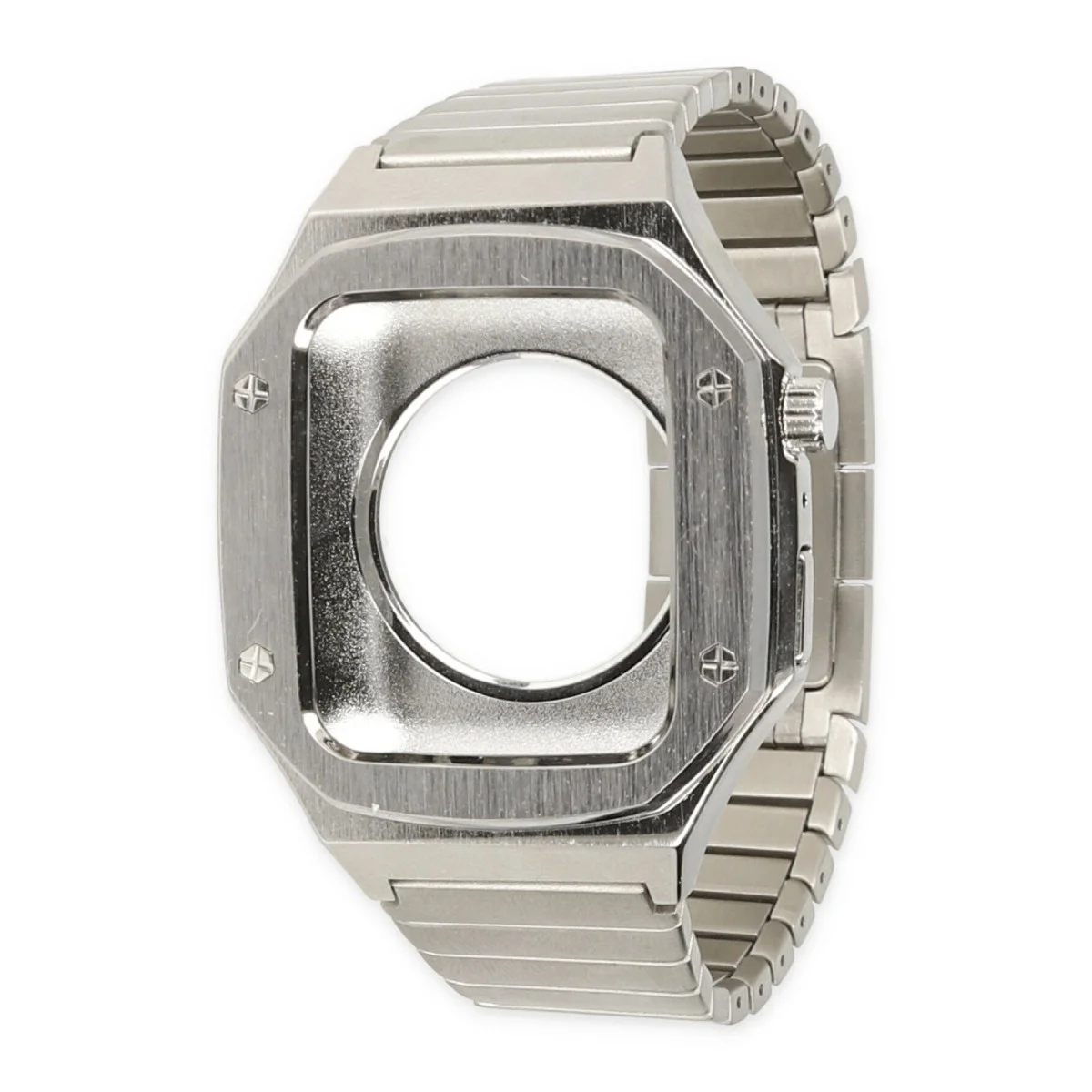 Apple Watch 44mm Kr409 Metal Kordon - Gümüş görsel 2