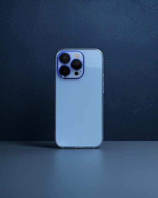 Apple İphone 14 Pro Kılıf Armada Lensli Kapak - Sierra Blue