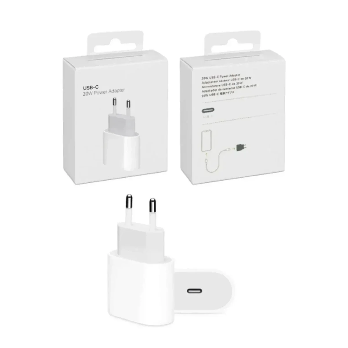 CA-11 20W Type-C Şarj Adaptörü - Beyaz görsel 2