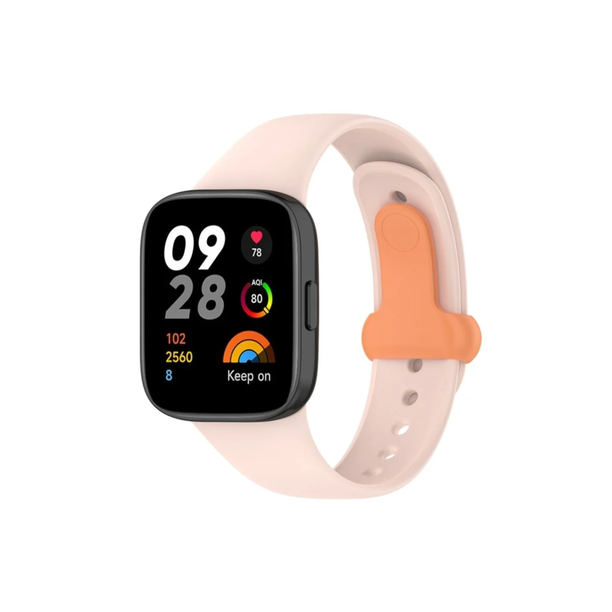 Xiao Red Watch 3 Origin Silikon Kordon (saat Değildir) - Pudra
