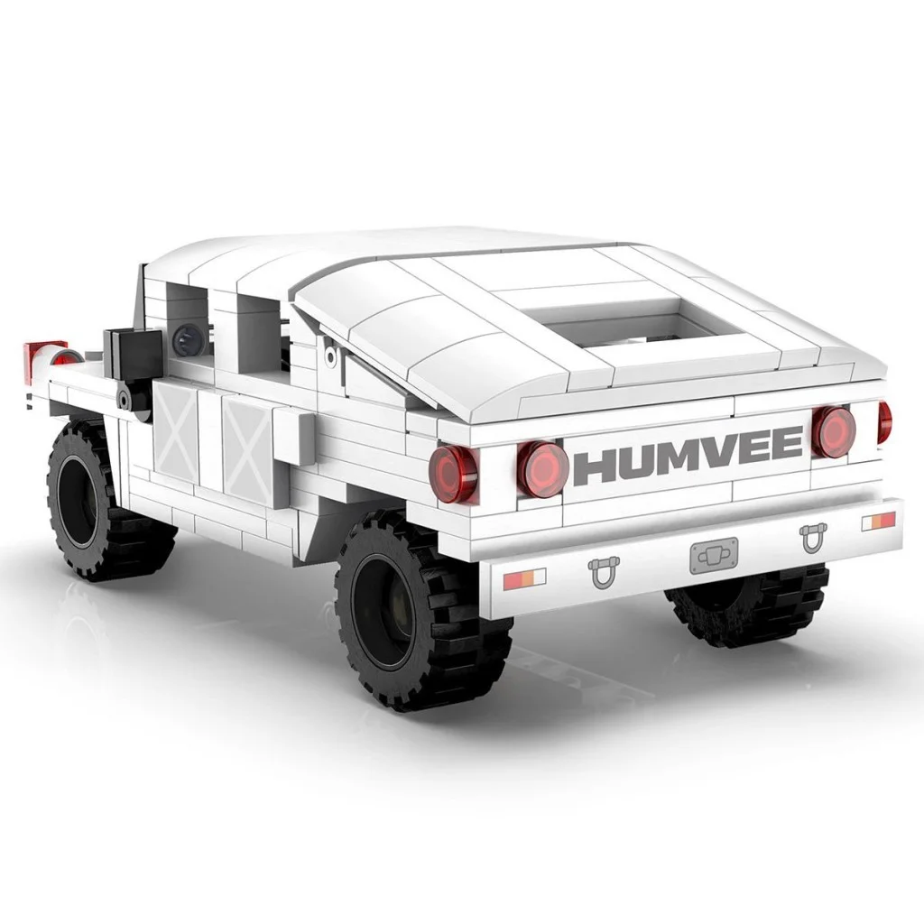 C55022W Humvee Jeep Blok Seti 328 Parça-Vagon life görsel 4