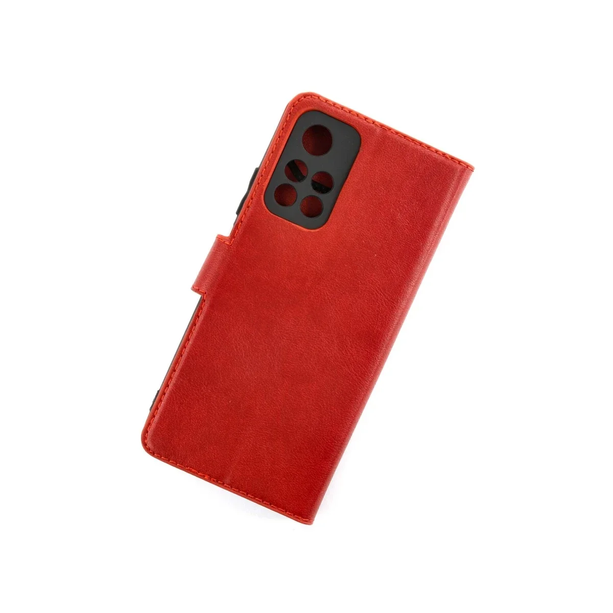 Xiaomi Redmi Note 11T Kılıf Trend S Plus Kapaklı Kılıf - Kırmızı görsel 3