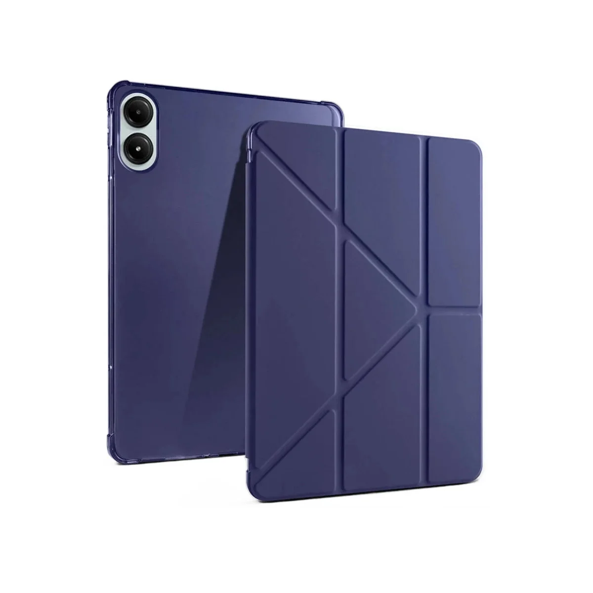 Xiao Red Pad Pro 12.1 Kılıf Kalemlikli Mars Tablet Kılıfı - Lacivert