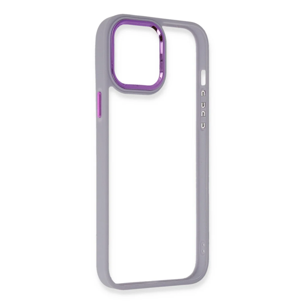 Apple İphone 14 Pro Kılıf Dora Kapak - Lila görsel 3