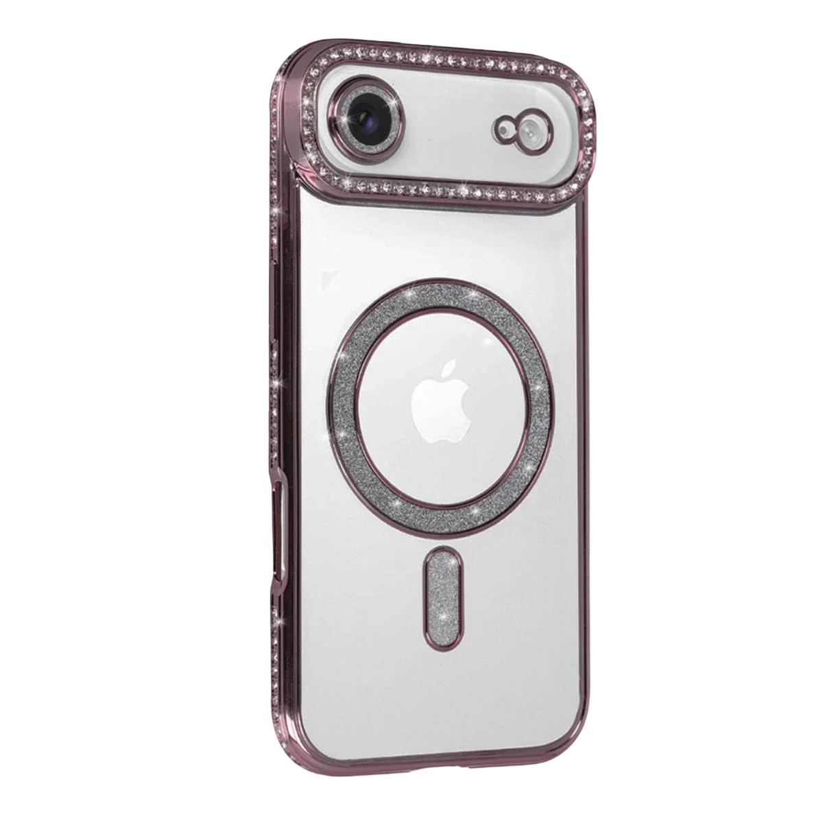 Apple iPhone 17 Air Joke Simli Magneticsafe Kılıf - Pembe görsel 2