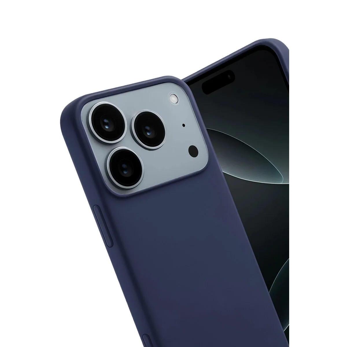Apple İphone 17 Pro Max First Silikon - Lacivert görsel 2