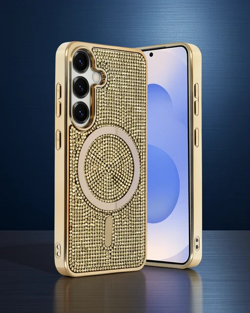 Joko Samsung Galaxy S25 Helen Magsafe Kapak - Gold