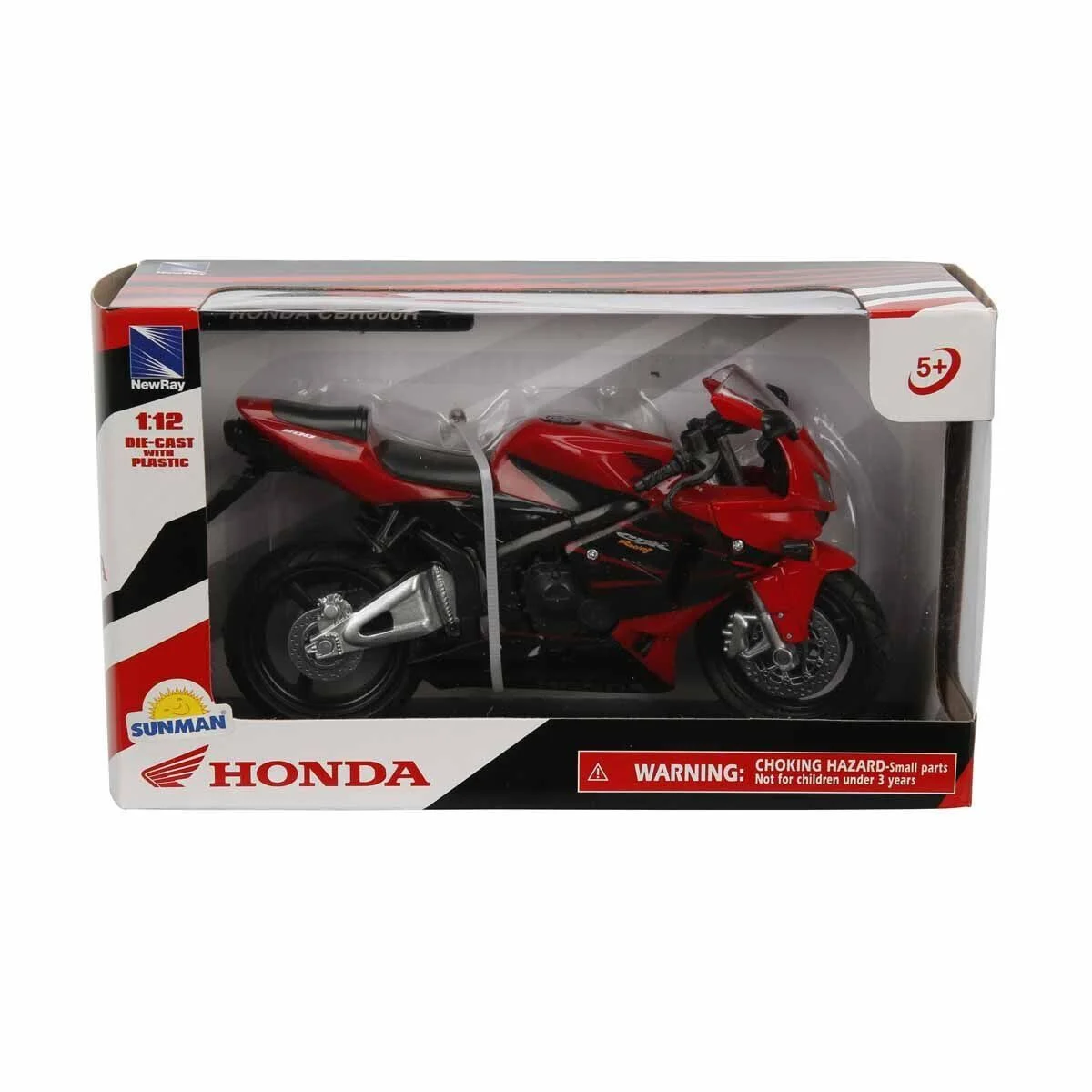 42607 SUN- Honda CBR600R 2006 Kırmızı 1:12 görsel 4