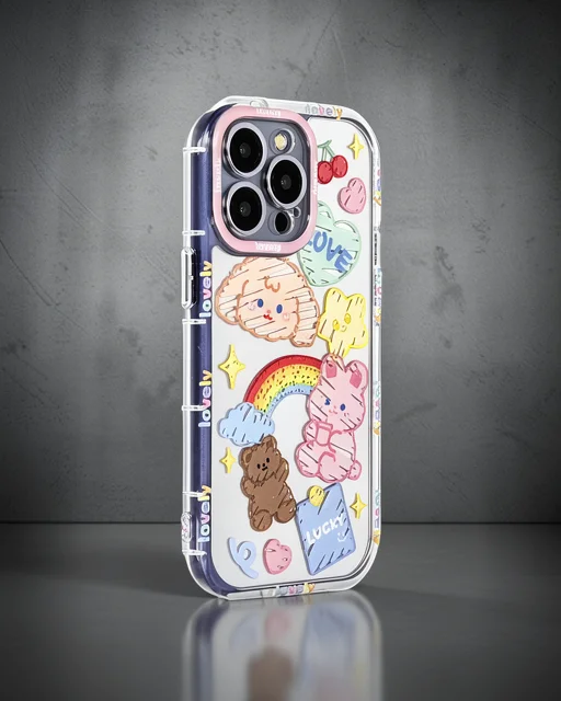 Apple İphone 14 Pro Kılıf Reflexion Desenli Kapak - Desen 4