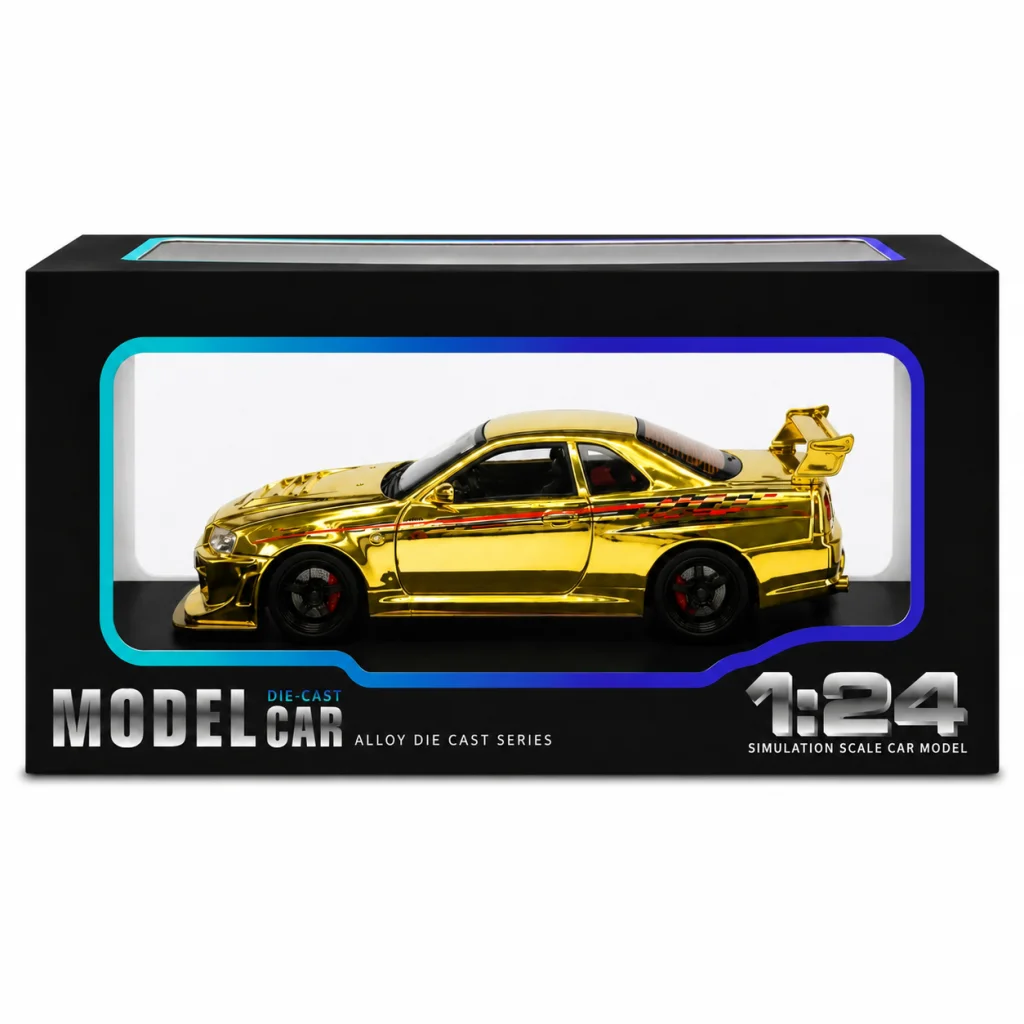 1/24 R34 GTR Model Araba görsel 3