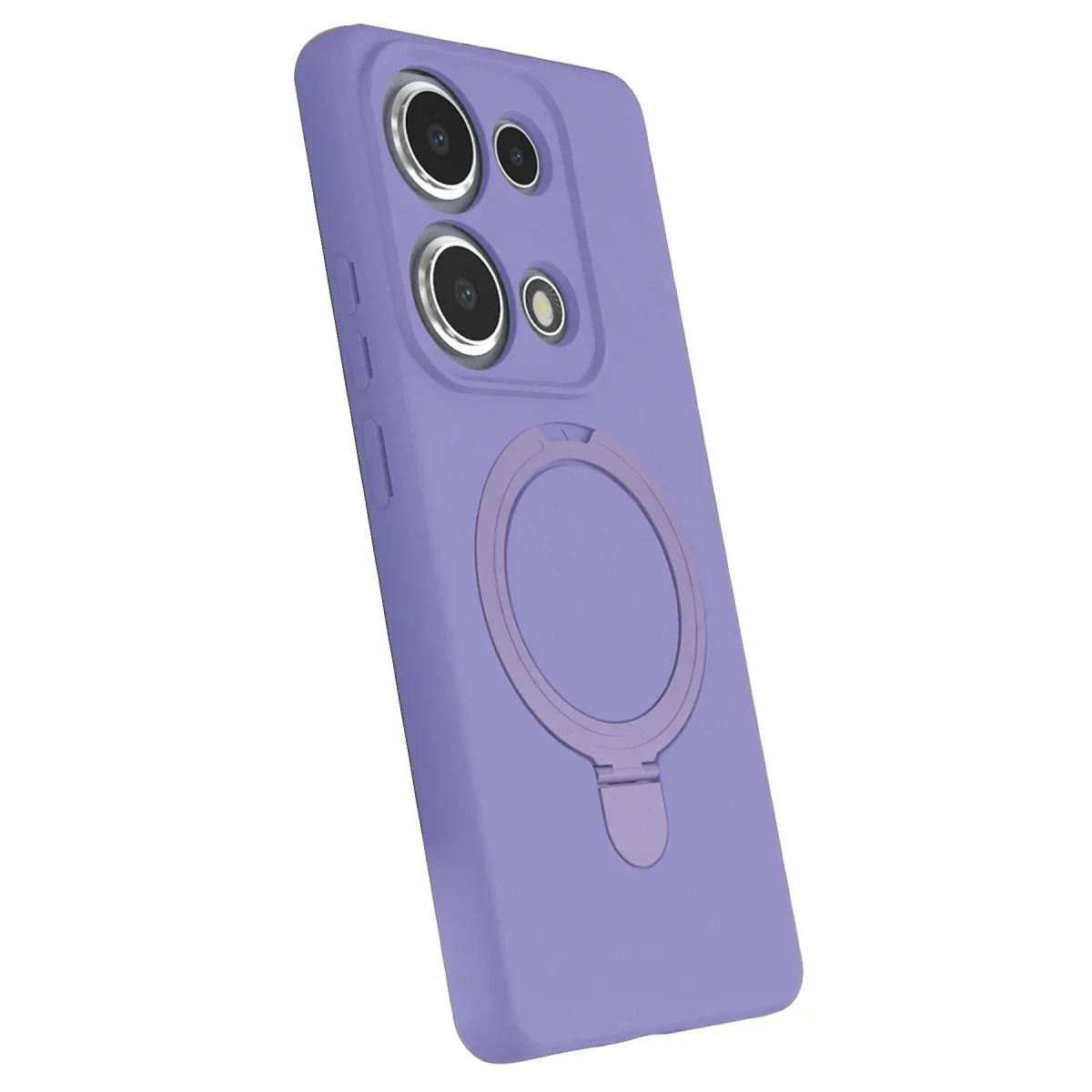 Xiaomi Redmi Note 13 Pro 4G Regal Magsafe Standlı Kapak - Lila görsel 2