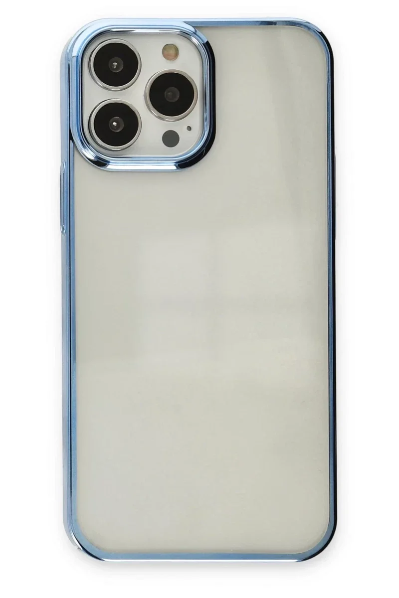 Apple iPhone 14 Pro Max Kılıf Element Silikon - Sky Blue
