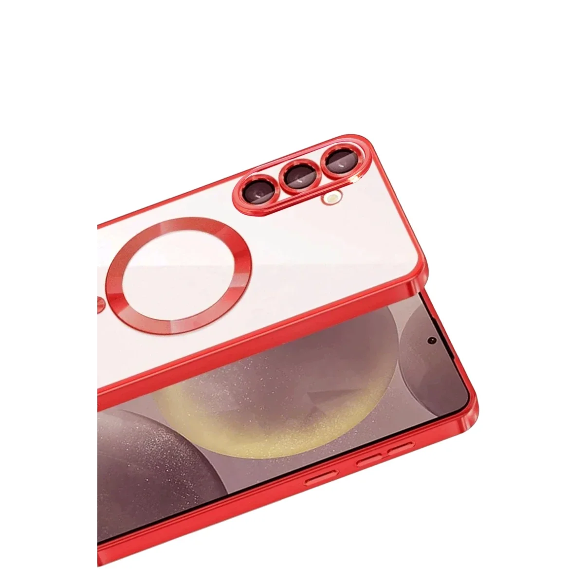 Samsung Galaxy S26 Kross Magneticsafe Kapak - Kırmızı görsel 2