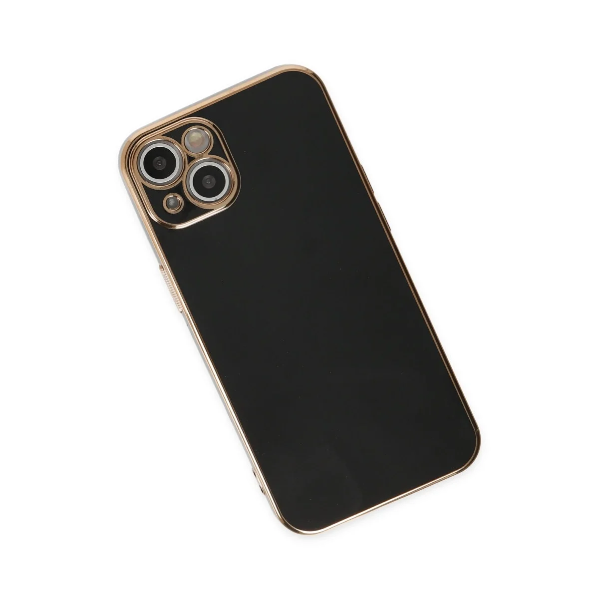 Apple İphone 14 Kılıf Volet Silikon - Siyah görsel 3