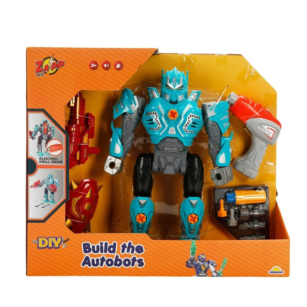 5110 Sun-rst-zap-sök-tak-robot Ses Işık Bo 2A görsel 2