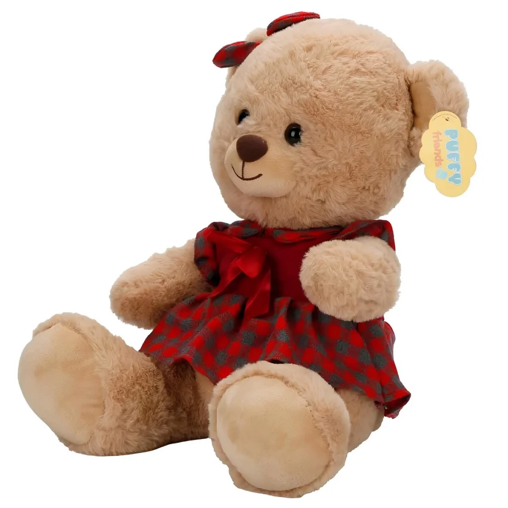 Kıyafetli Peluş Ayı 32 cm görsel 3