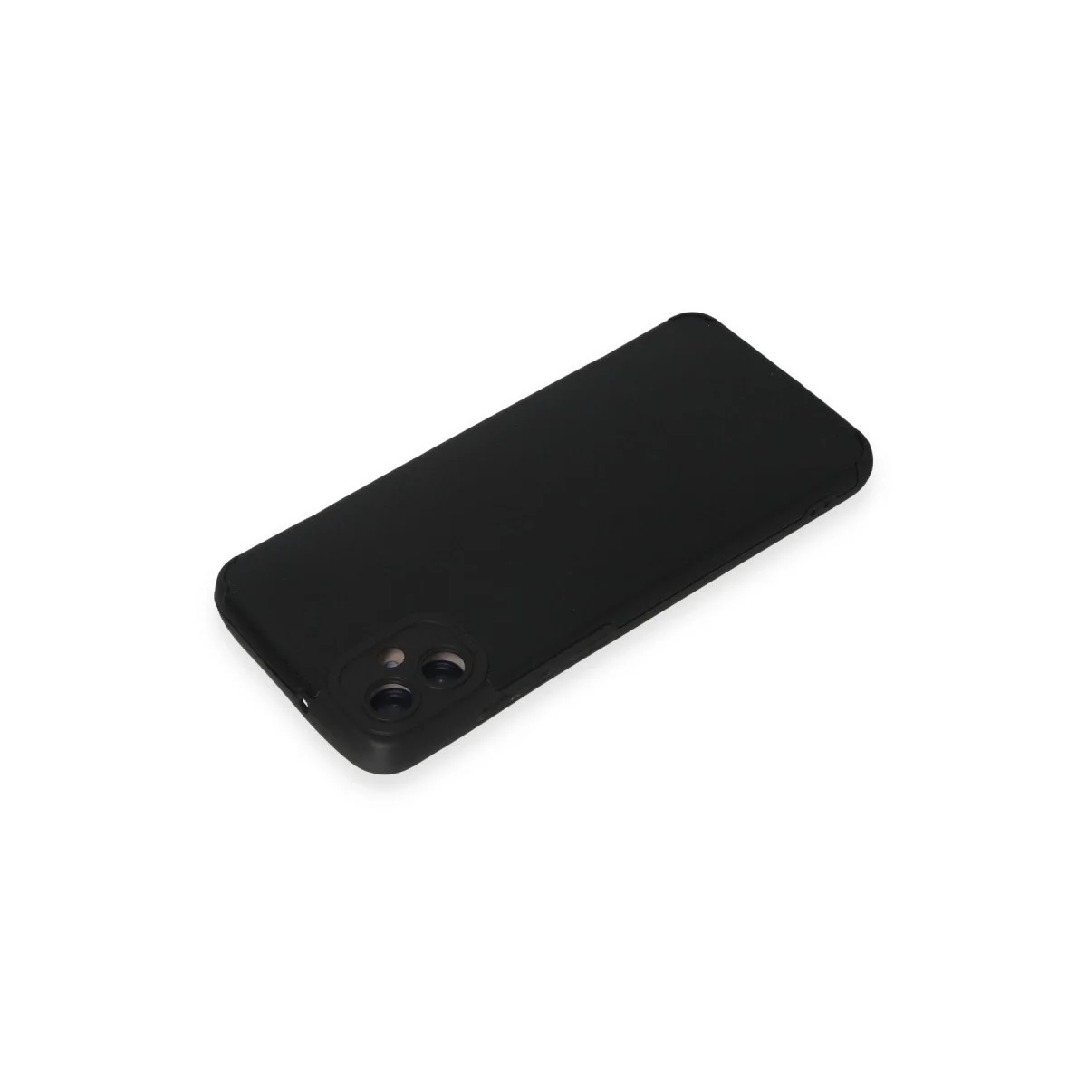Samsung Galaxy A05 Kılıf Loop Deri Silikon - Siyah görsel 3