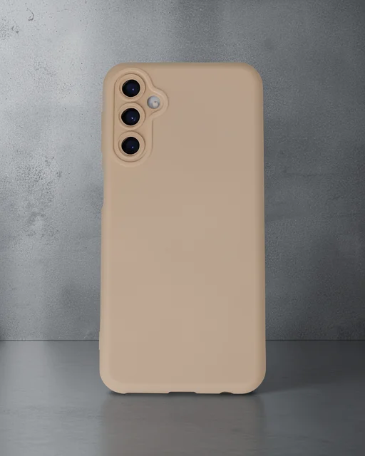 Samsung Galaxy M34 5g Kılıf Nano İçi Kadife Silikon - Pudra