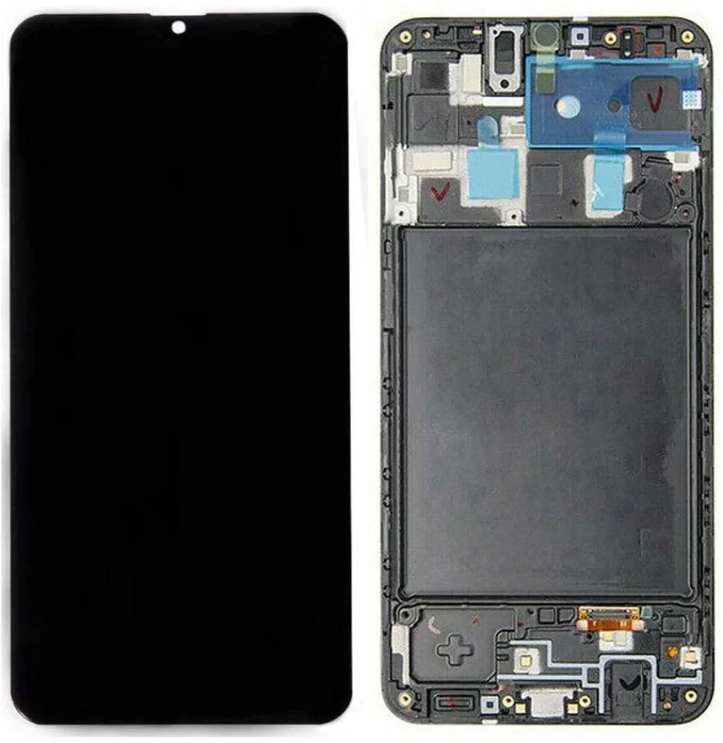 Samsung A20 sm-a205f Çıtalı SERVİS Lcd Dokunmatik görsel 3