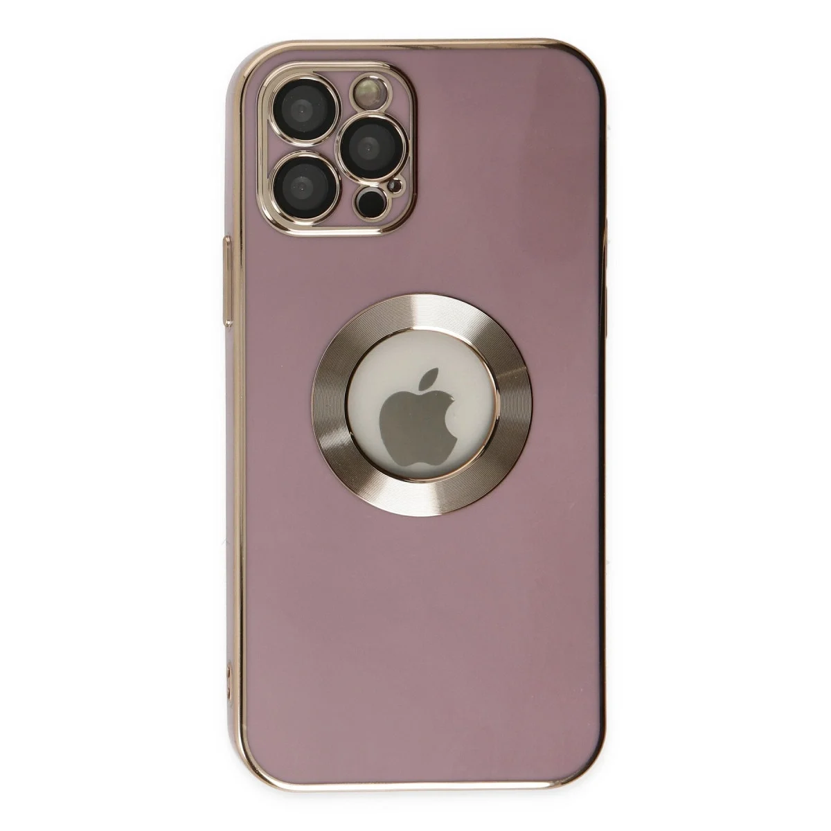 Apple İphone 12 Pro Kılıf Store Silikon - Mor görsel 2
