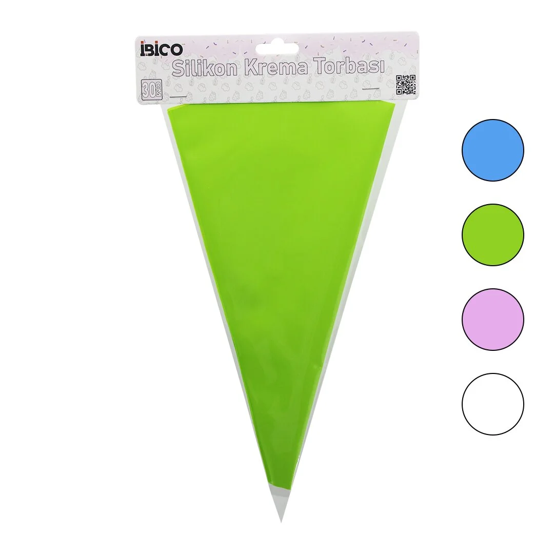 Silikon 30CM Tekli Krema Sıkma Torbası