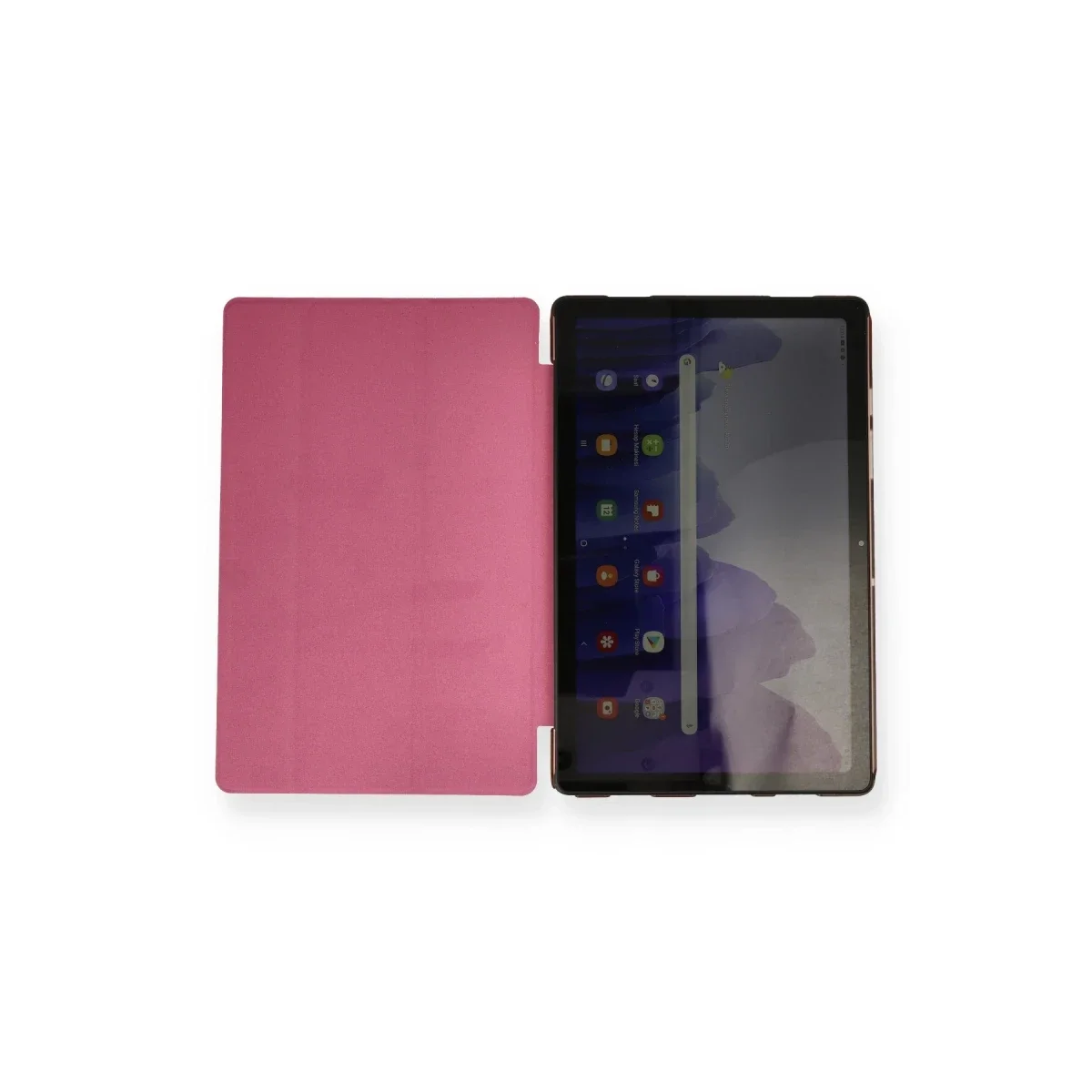 Samsung Galaxy T870 Tab S7 11 Kılıf Tablet Smart Kılıf - Pembe görsel 3