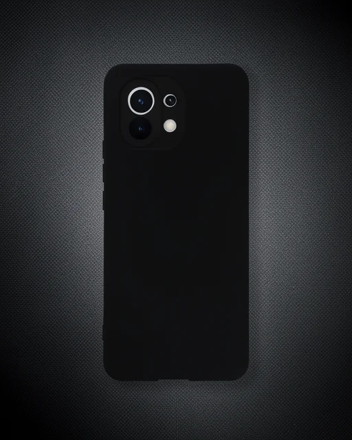 Xiaomi Mi 11 Kılıf Nano İçi Kadife Silikon - Siyah