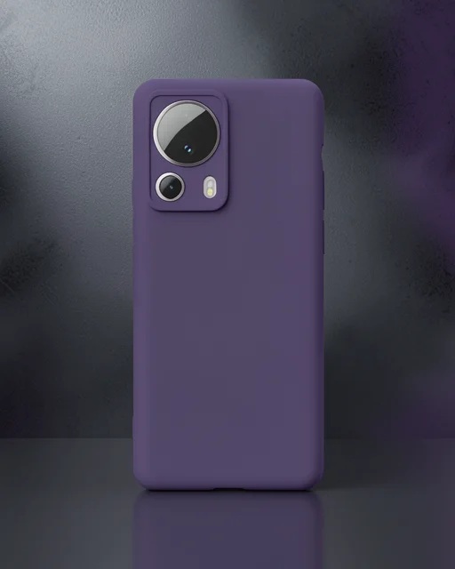 Xiaomi Mi 13 Lite Kılıf Nano İçi Kadife Silikon - Mor