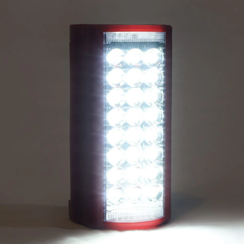 24 LED’li 80 Saat Aydınlatma Süreli Powerbank Özellikli Şarjlı Akülü Işıldak görsel 3