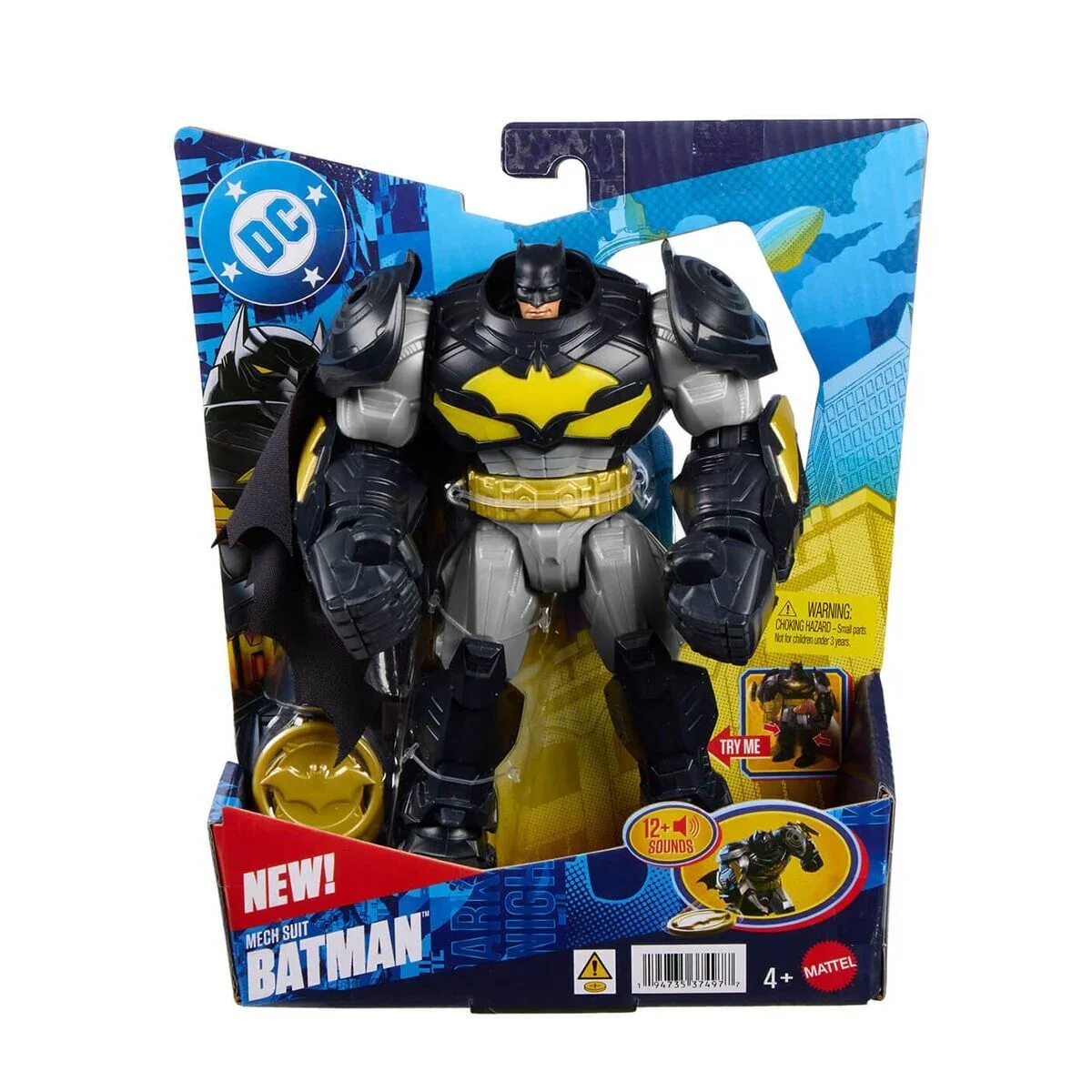 JMP84 DC Mekanik Zırhlı Batman Aksiyon Figürü görsel 6