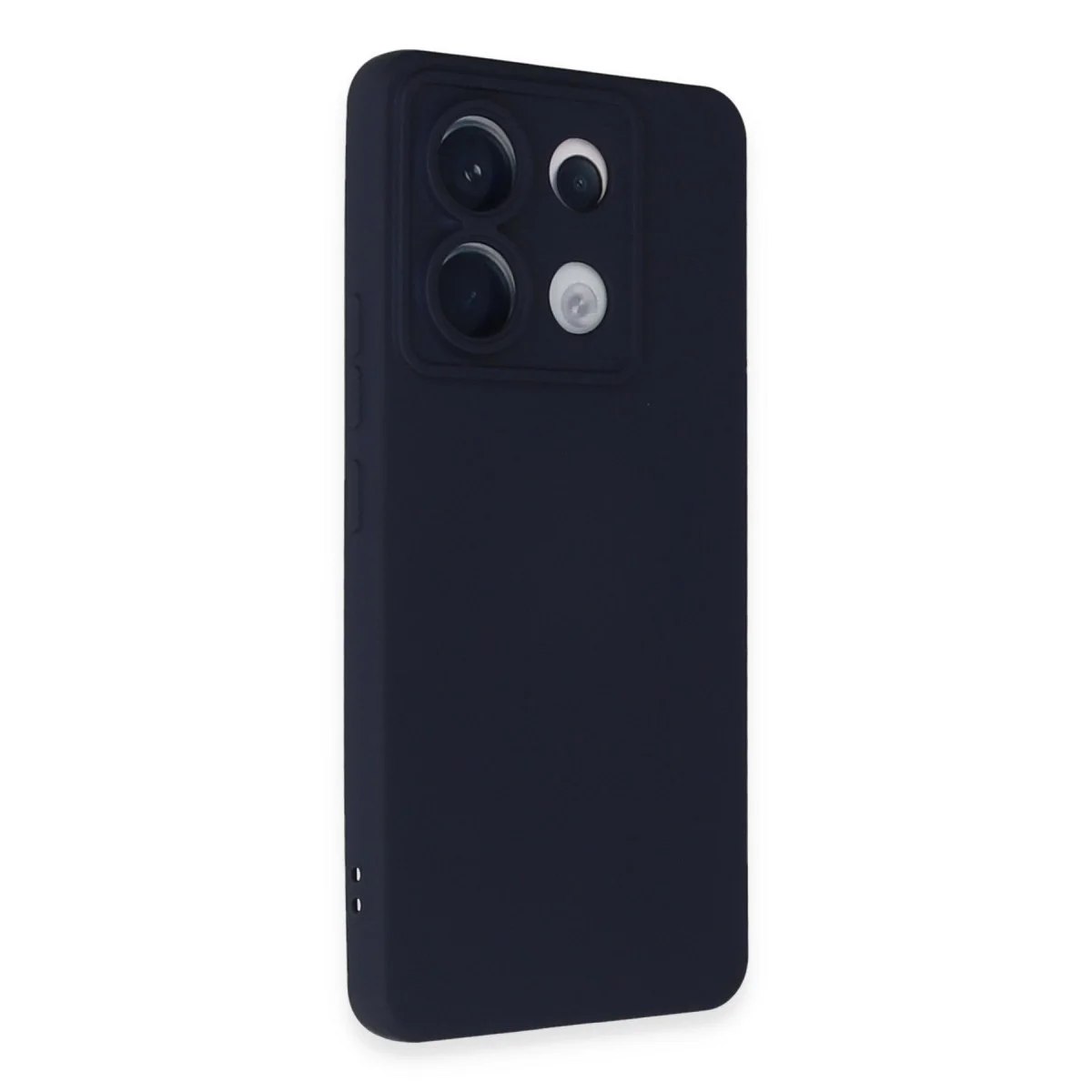 Xiaomi Redmi Note 13 Pro 5g Kılıf Nano İçi Kadife Silikon - Lacivert görsel 2