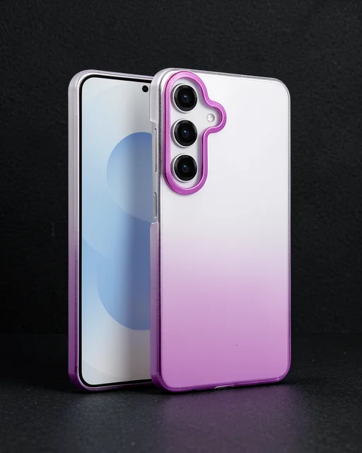 Samsung Galaxy A15 4g Glossy Kapak - Mor