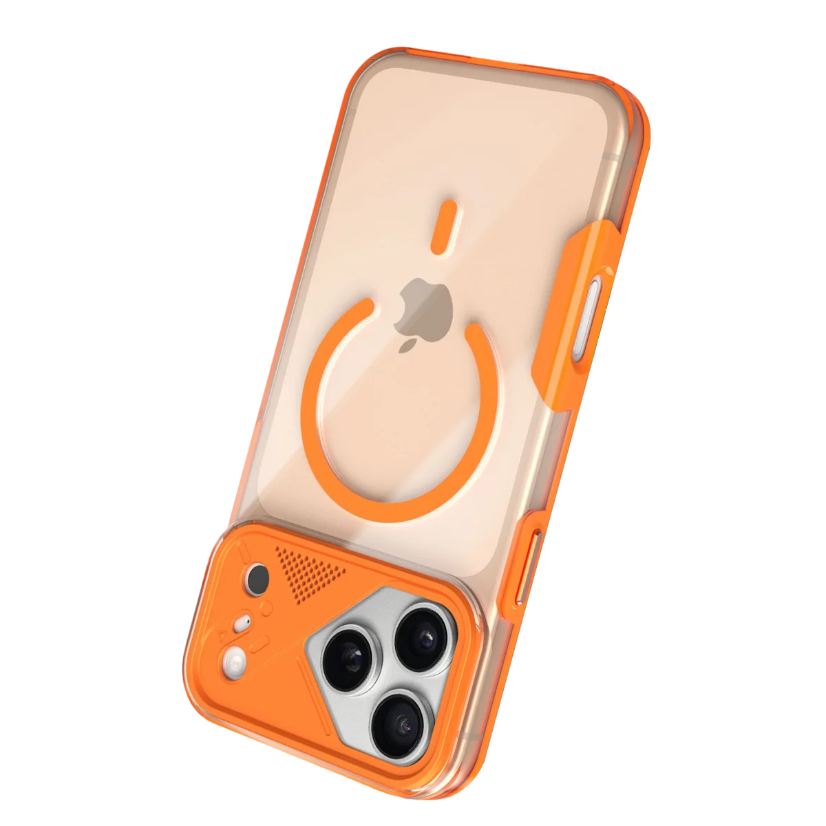 Joko Apple iPhone 17 Pro Max Zinko Magsafe Kapak - Turuncu görsel 4