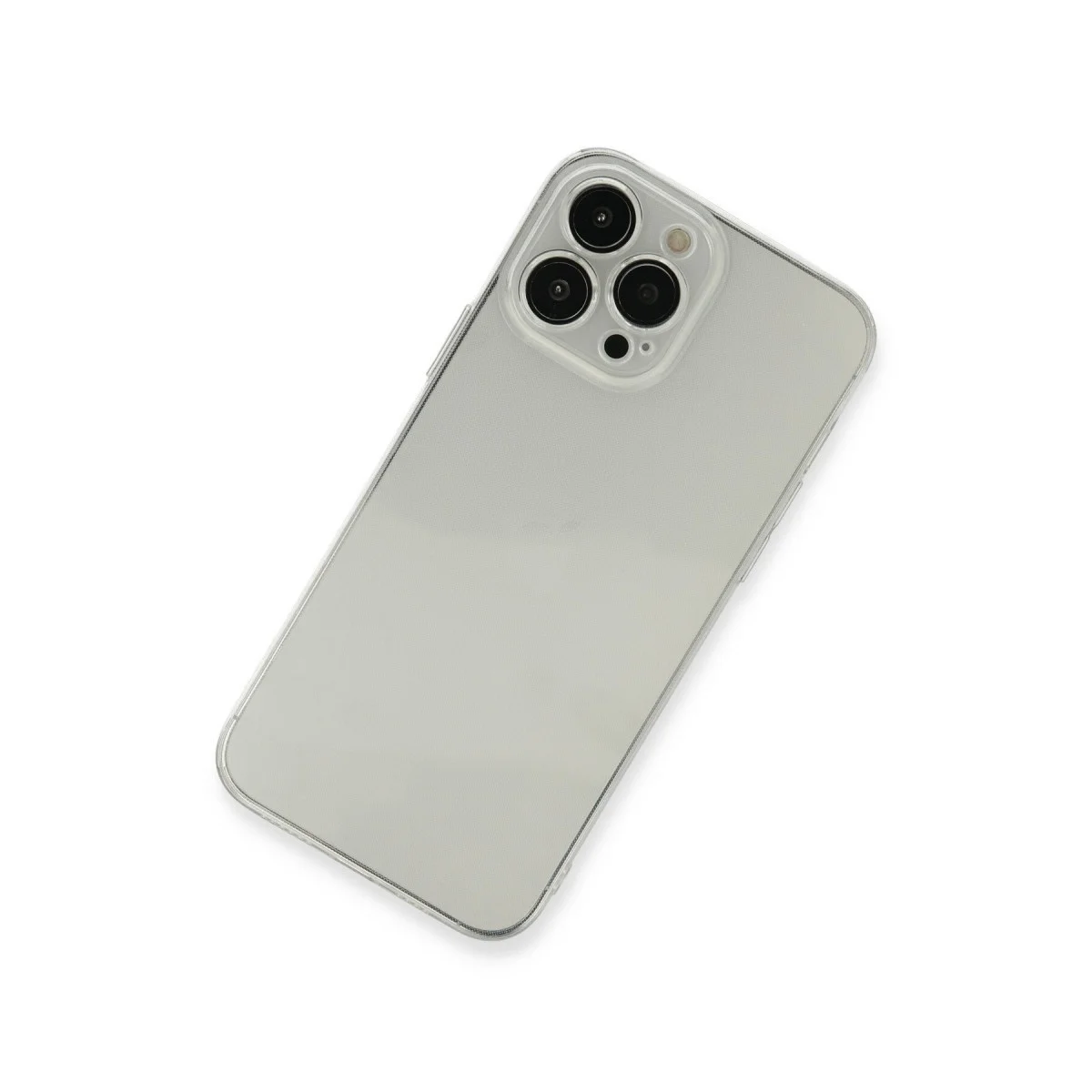 Apple İphone 13 Pro Kılıf Fly Lens Silikon - Şeffaf görsel 3