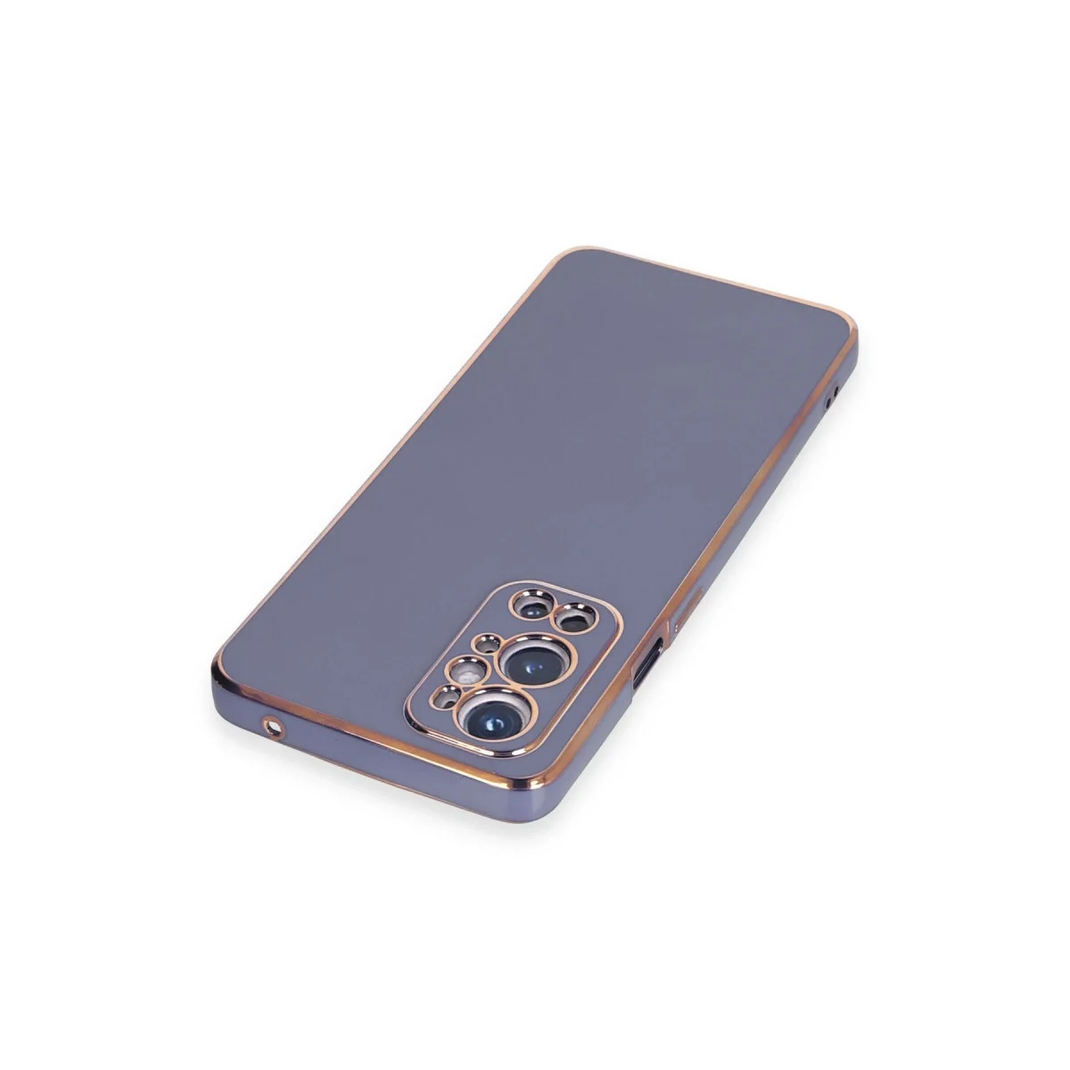 One Plus 9 Pro Kılıf Volet Silikon - Mavi görsel 3