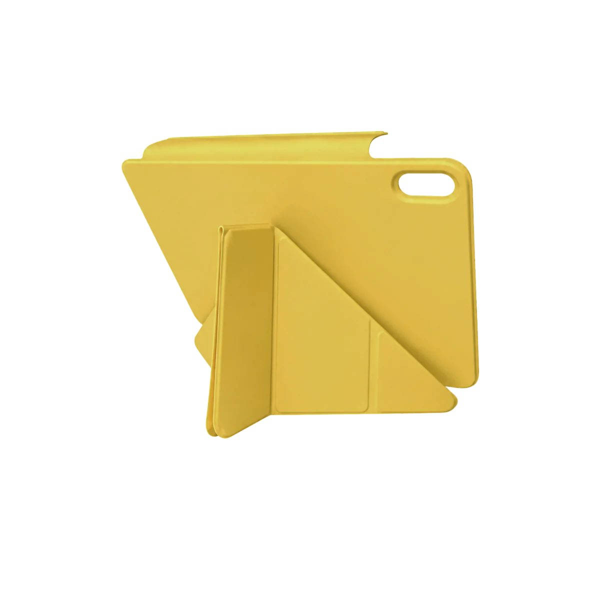 Apple iPad 2025 10.9 10.Nesil (A16) Edz Manyetik Standlı Tablet Kılıfı - Sarı görsel 2