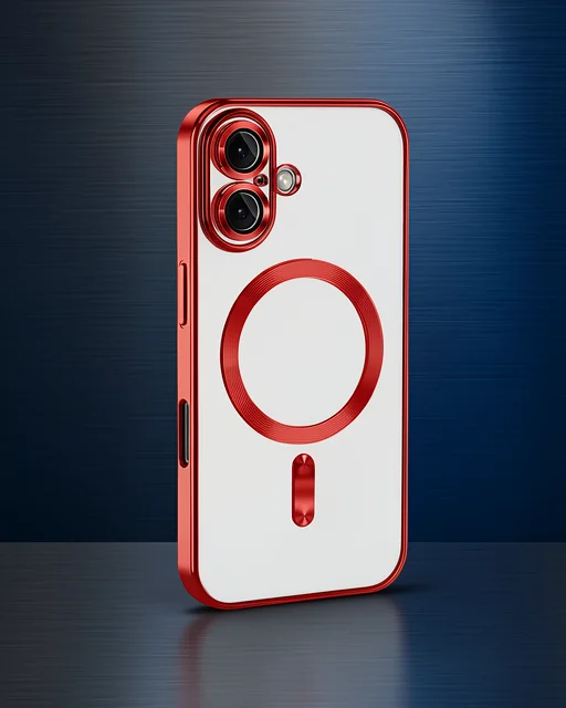 Apple İphone 16 Kılıf Kross Magneticsafe Kapak - Kırmızı