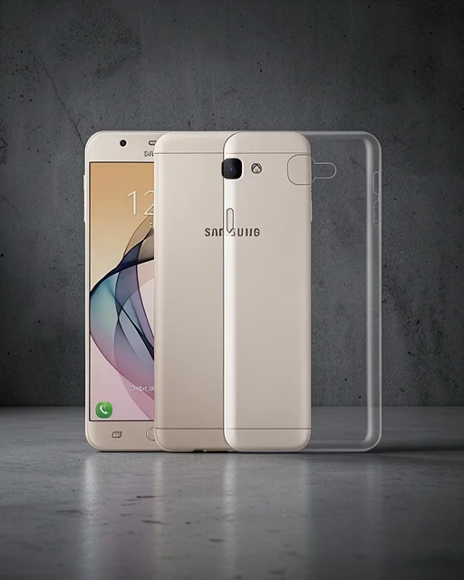 Samsung Galaxy J7 Prime Kılıf Lüx Şeffaf Silikon