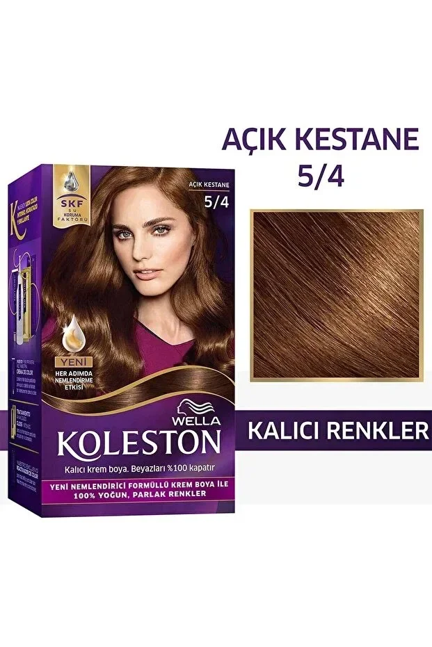 Koleston İntense Saç Boyası - 5/4 Açık Kestane