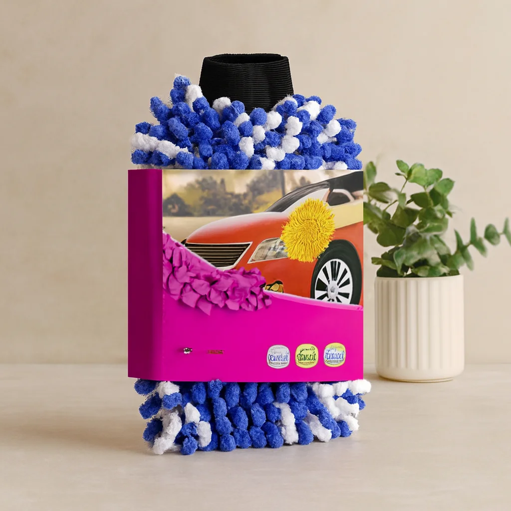 Mikrofiber Şönil Oto Yıkama Eldiveni