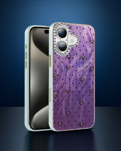 Apple İphone 16 Kılıf Blade Aynalı Desenli Kapak - Desen 2