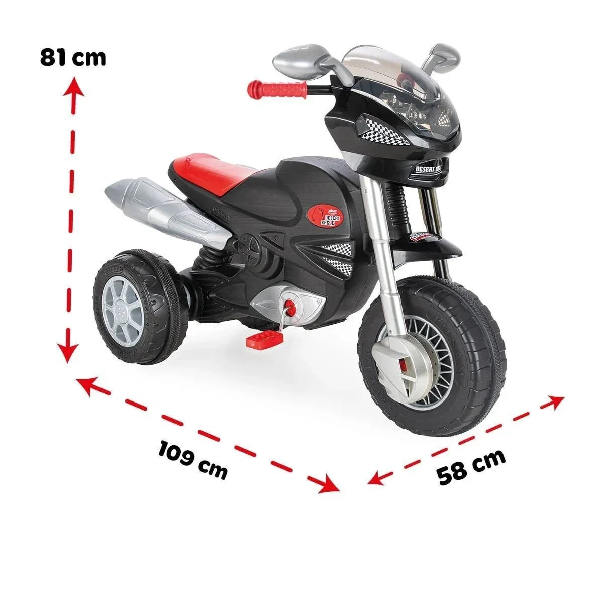 07 322 Pilsan Desert Eagle Pedallı Motosiklet görsel 2