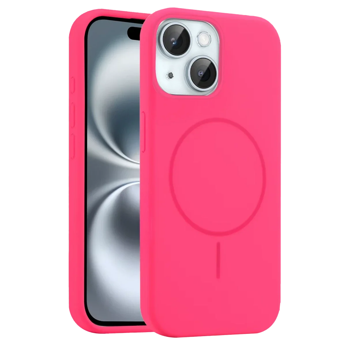 Joko Apple iPhone 15 Kılıf Jully Magsafe Kapak - Pembe