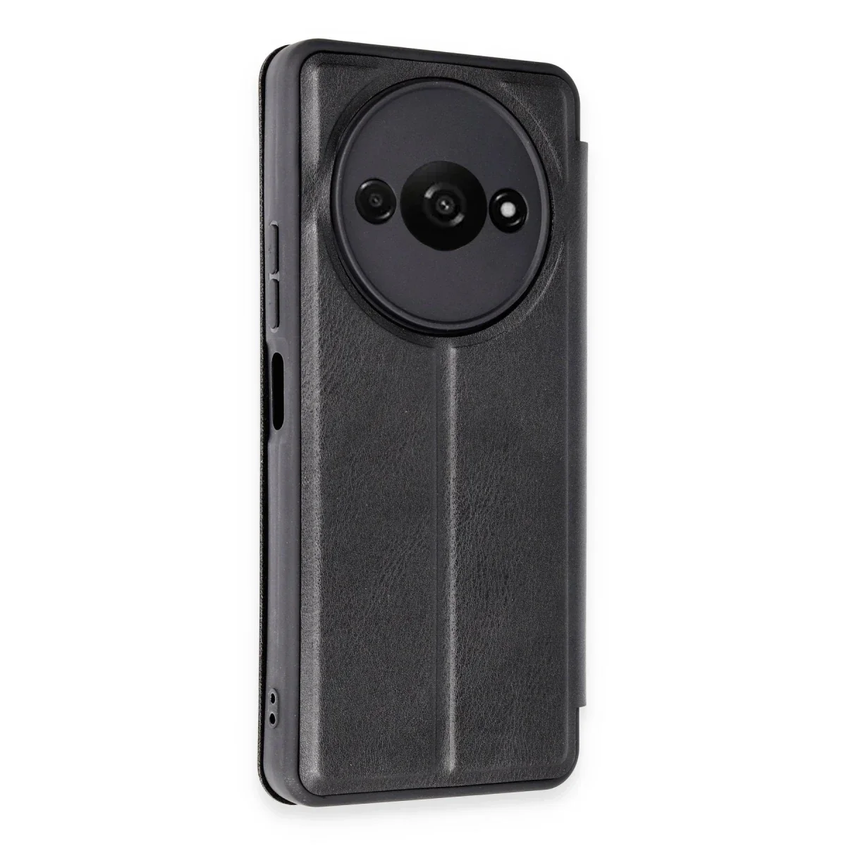 Xiaomi Redmi A3 4G Kılıf Flip Cover - Siyah görsel 2