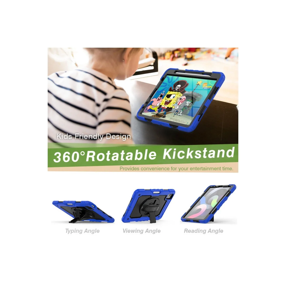 Apple İpad Pro 11 (2020) Kılıf Pars Tablet Kapak - Mavi görsel 4