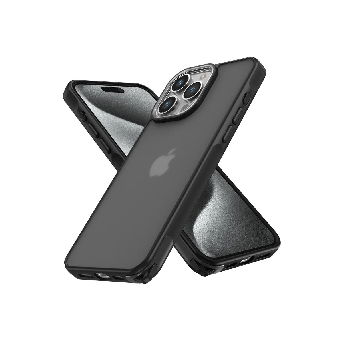 Apple İphone 13 Pro Max Kılıf Elegant Kapak - Siyah