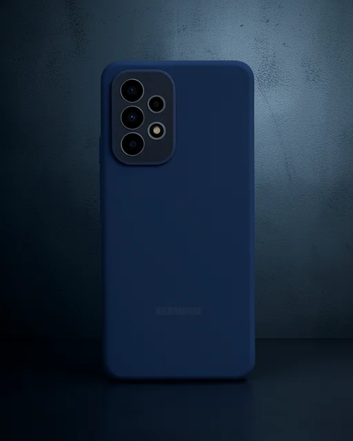 Samsung Galaxy A73 5g Kılıf Montreal Silikon Kapak - Lacivert