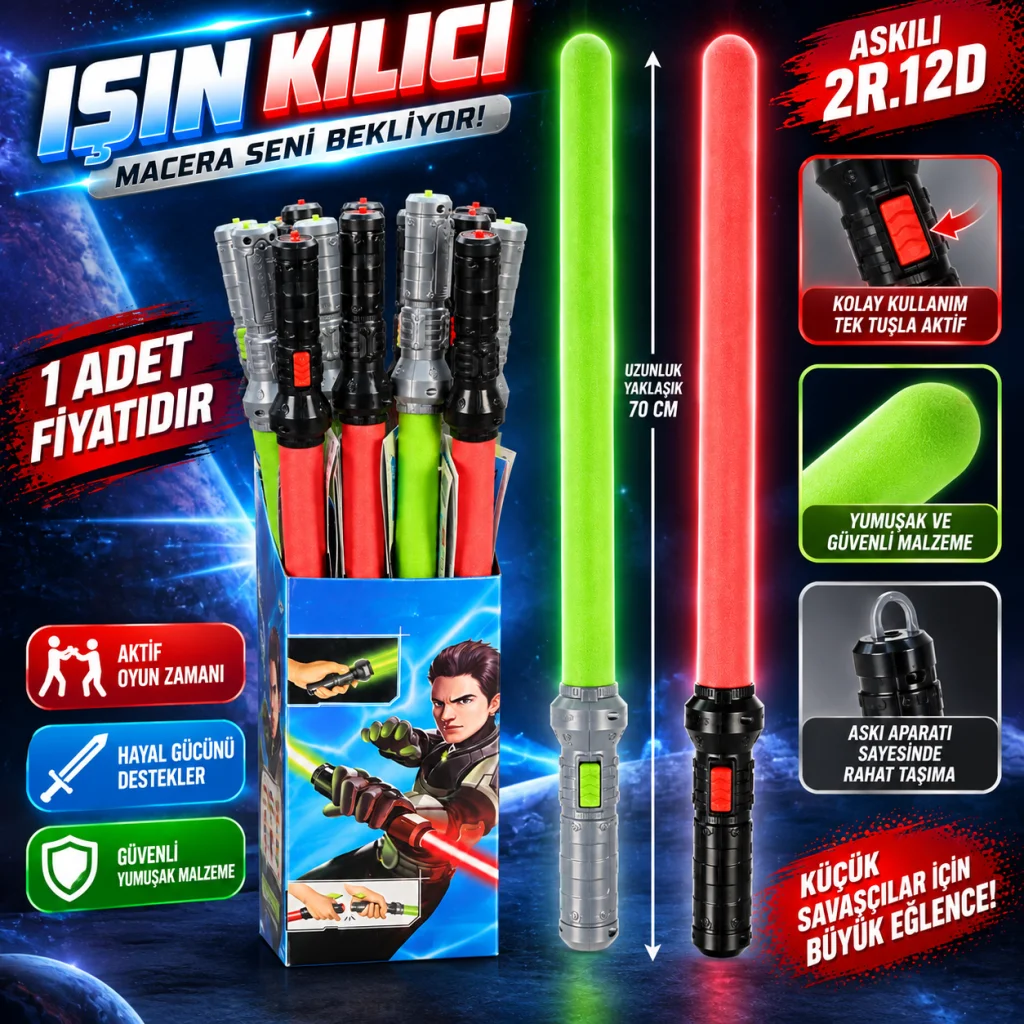 S01005022 Işın Kılıcı Askılı 2R.12D (1 Adet Fiyatıdır)